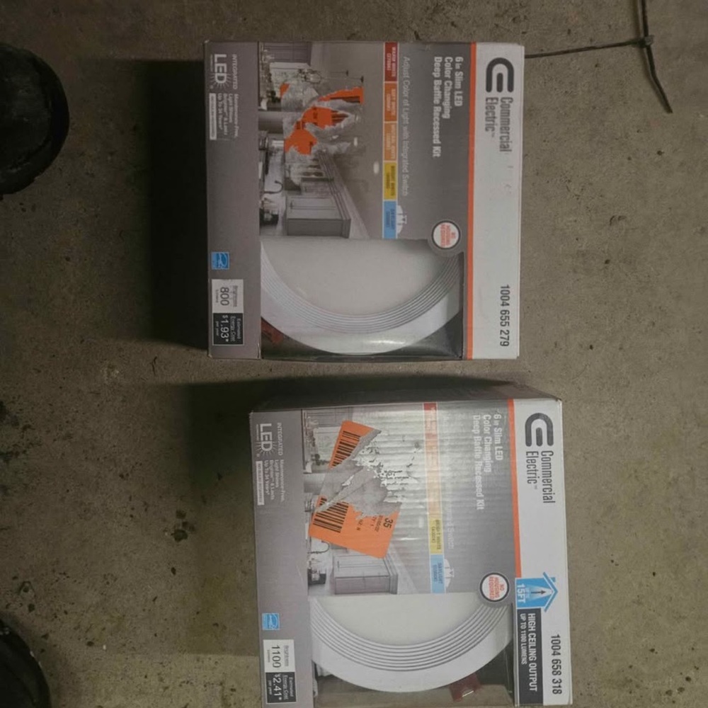 Commercial Electric LED Disk Light